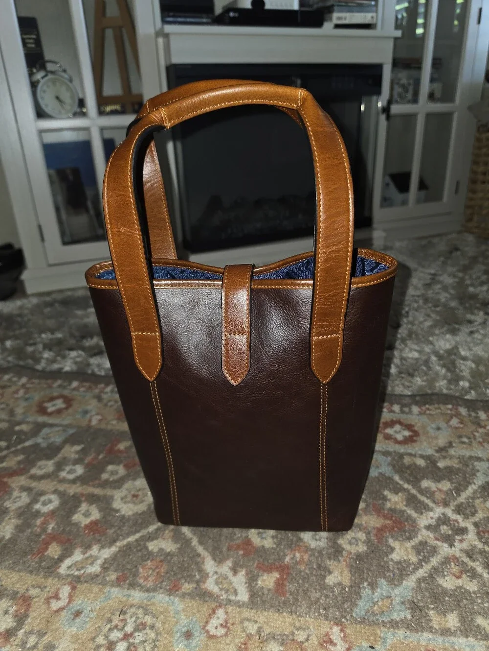 NWT LINKS & KINGS LINKS KINGS Sundance Double Wine Carrier by Titlist Brown Navy